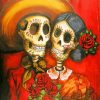 Skull Couples paint by numbers