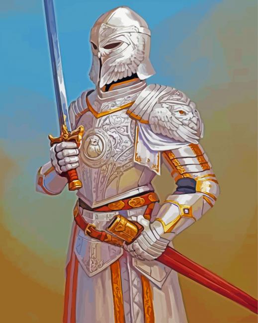 The White Guard paint by numbers