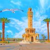 Turkey Izmir Clock Tower paint by numbers