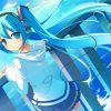 Vocaloid Hatsune Miku paint by numbers