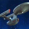 Starship Enterprise paint by numbers