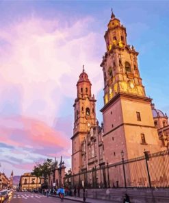 Morelia Michoacan Paint By Numbers
