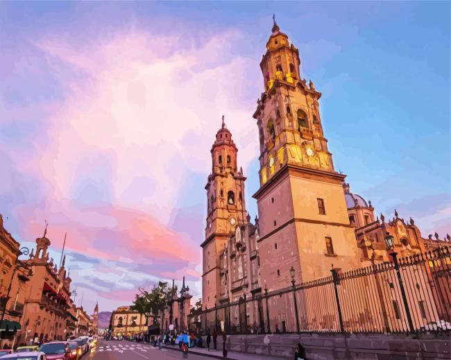 Morelia Michoacan Paint By Numbers