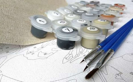 How Paint By Numbers Work Step 1